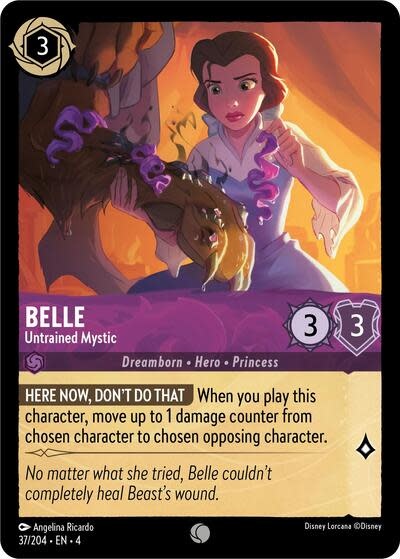 Belle - Untrained Mystic - 37/204 (Normal, Common)