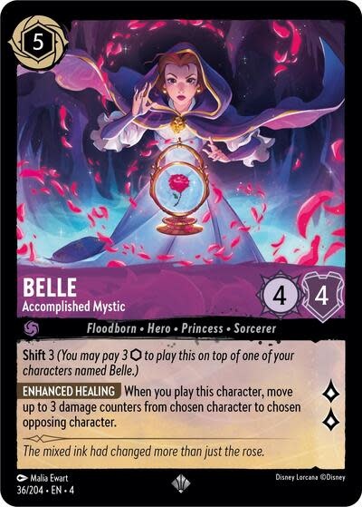 Belle - Accomplished Mystic - 36/204 (Normal, Super Rare)