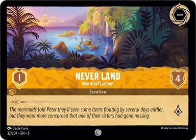Never Land - Mermaid Lagoon - 32/204 (Normal, Common)