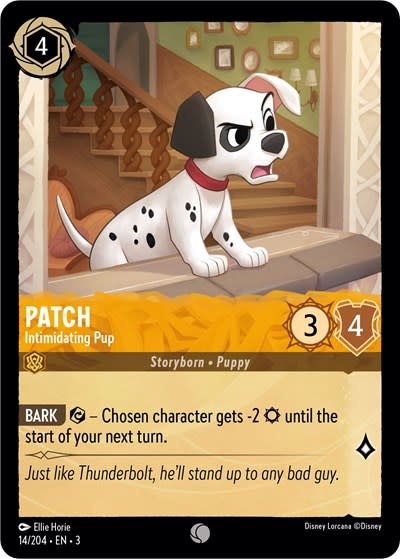 Patch - Intimidating Pup - 14/204 (Normal, Common)