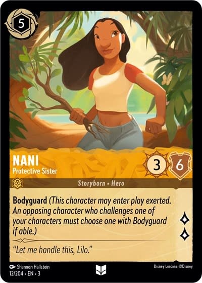 Nani - Protective Sister - 12/204 (Normal, Uncommon)