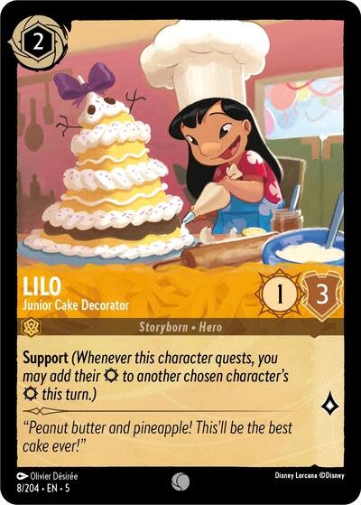 Lilo - Junior Cake Decorator - 8/204 (Normal, Common)