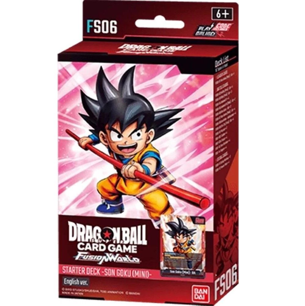 Bandai Dragon Ball Super Fusion World - Son Goku (Mini) Starter Deck (FS06)