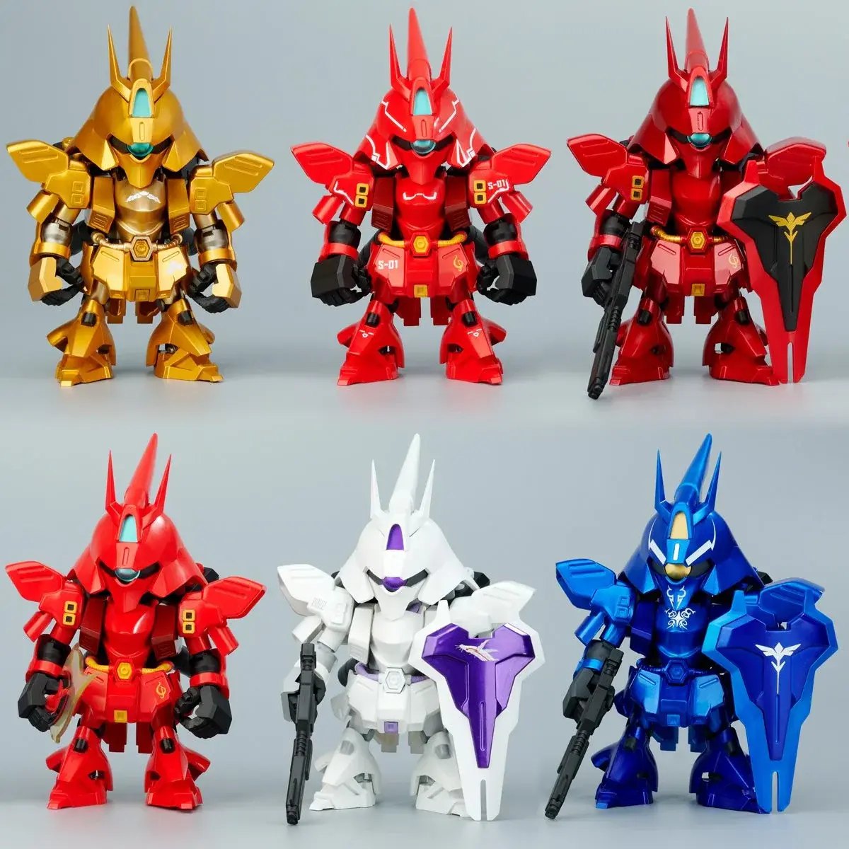 Bandai Namco Gundam QSMV Mini Sazabi Figure Blind Box