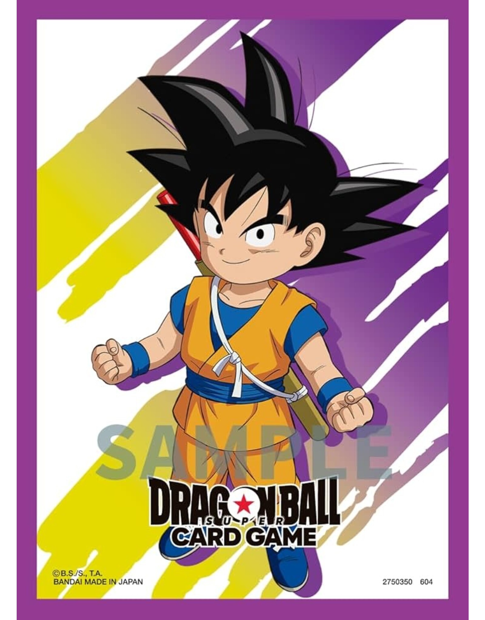 Bandai Dragon Ball Super Fusion World - Trading Card Sleeves Vol 2. (Son Goku Mini)