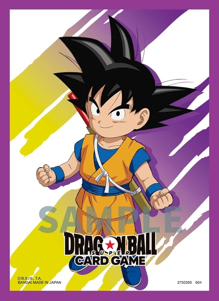 Bandai Dragon Ball Super Fusion World - Trading Card Sleeves Vol 2. (Son Goku Mini)