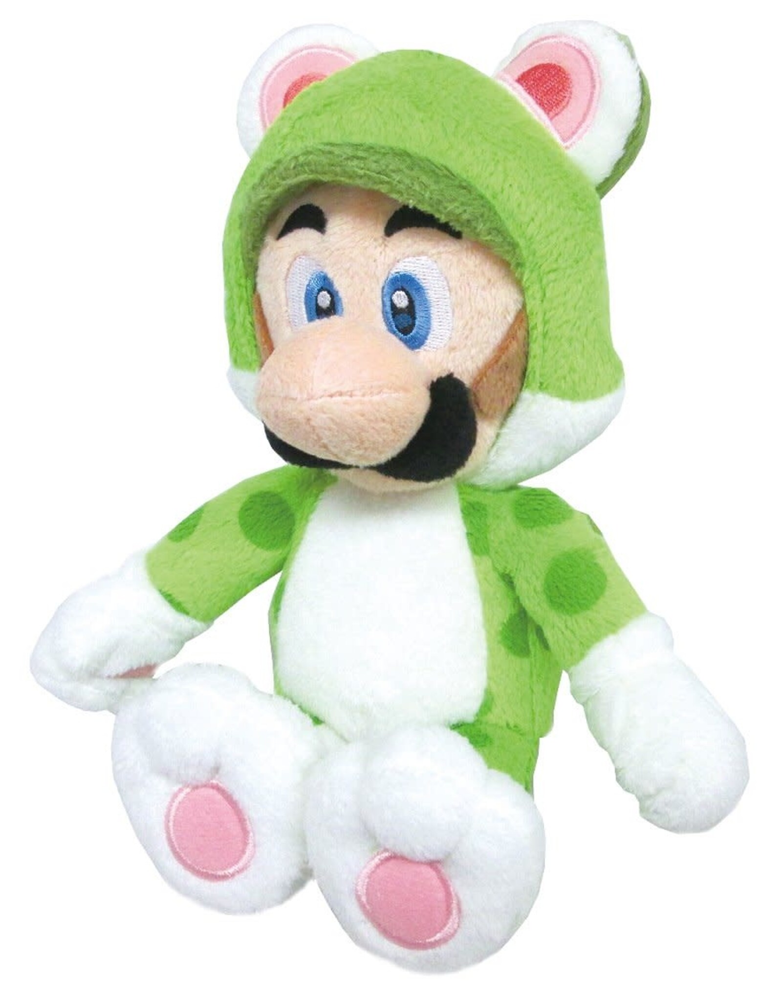 Little Buddy Super Mario Bros - Cat Luigi - 10" Plush