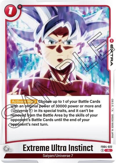 Extreme Ultra Instinct - FB04-022 (Holofoil, Rare)
