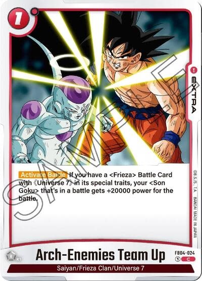Arch-Enemies Team Up - FB04-024 (Normal, Common)