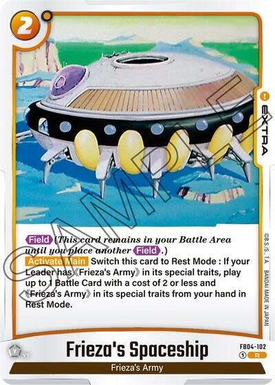 Frieza's Spaceship - FB04-102 (Holofoil, Rare)