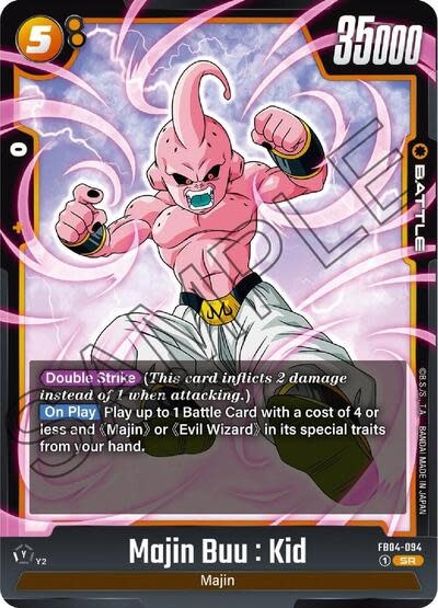 Majin Buu : Kid - FB04-094 (Holofoil, Super Rare)