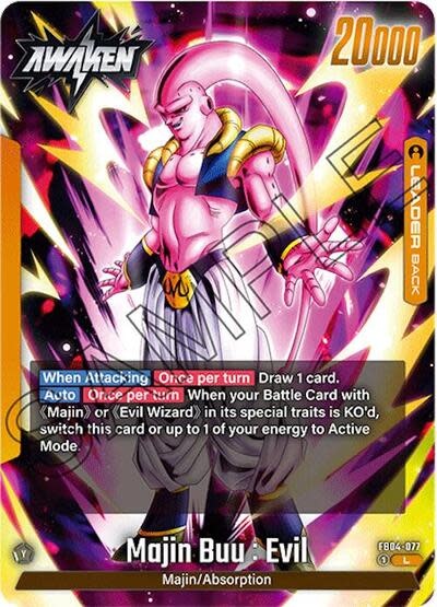 Majin Buu : Evil - FB04-077 (Normal, Leader)