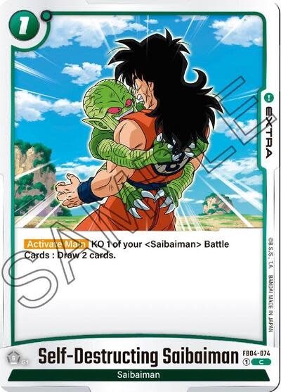 Self-Destructing Saibaiman - FB04-074 (Normal, Common)