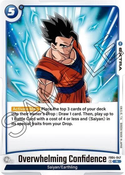 Overwhelming Confidence - FB04-047 (Holofoil, Rare)