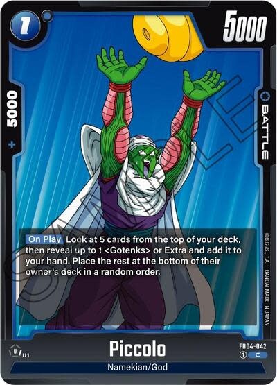 Piccolo - FB04-042 (Normal, Common)