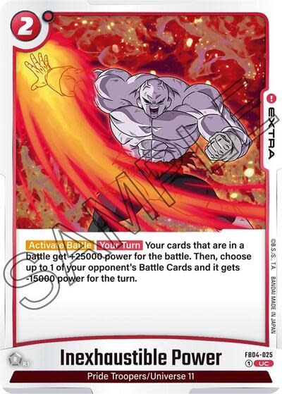 Inexhaustible Power - FB04-025 (Normal, Uncommon)