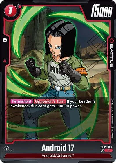 Android 17 - FB04-009 (Normal, Common)