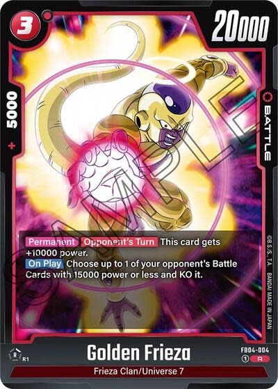 Golden Frieza - FB04-004 (Holofoil, Rare)