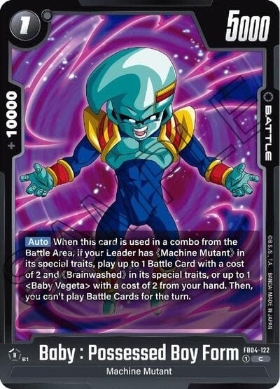 Baby : Possessed Boy Form - FB04-122 (Normal, Common)