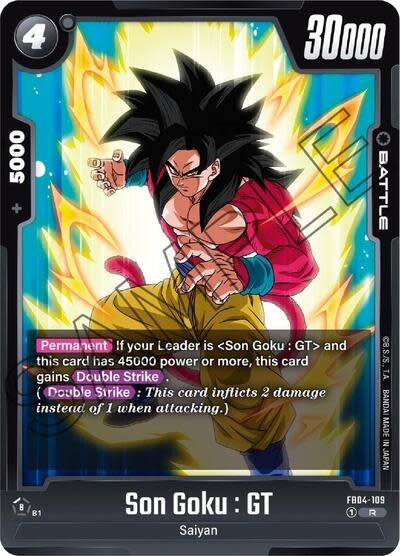 Son Goku : GT - FB04-109 (Holofoil, Rare)