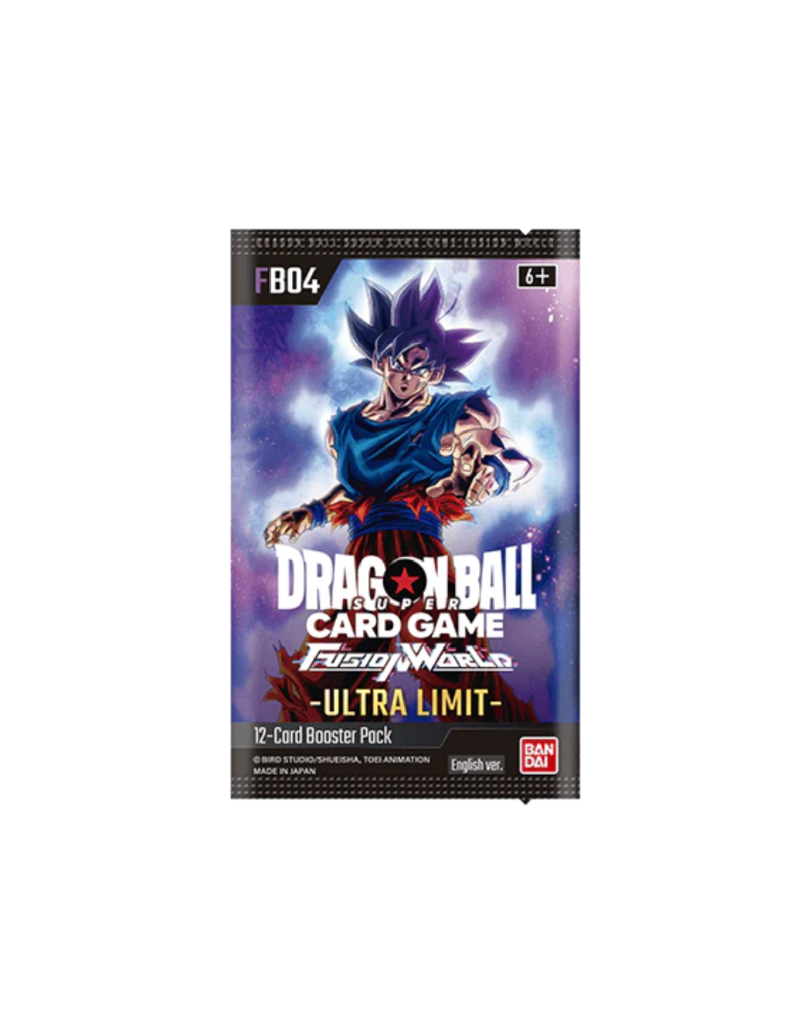 Bandai Dragon Ball Super Fusion World - Ultra Limit Booster Pack