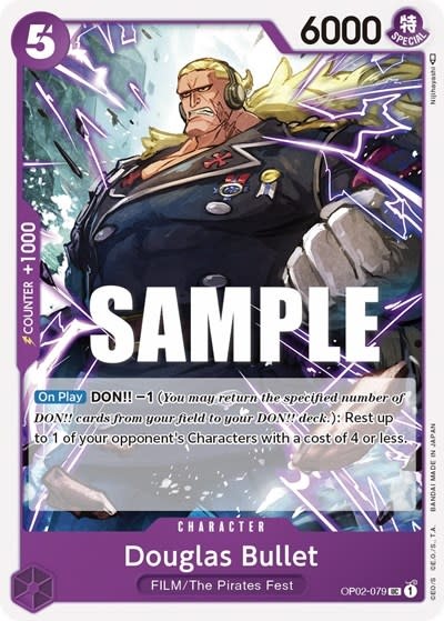 Douglas Bullet - OP02-079 (Normal, UC)