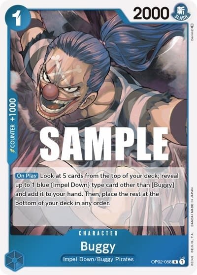 Buggy - OP02-058 (Foil, R)