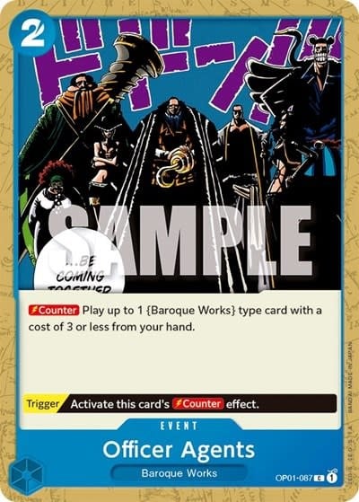 Officer Agents - OP01-087 (Normal, C)