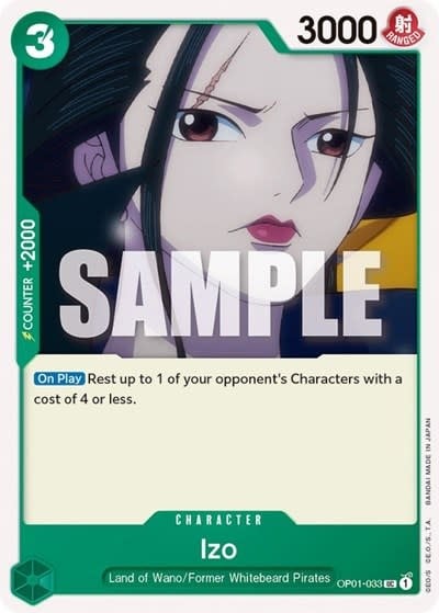 Izo - OP01-033 (Normal, UC)