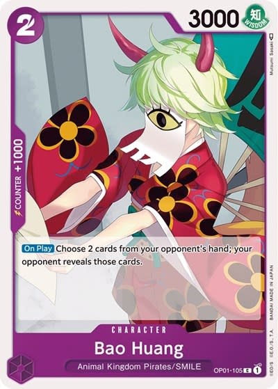 Bao Huang - OP01-105 (Normal, C)