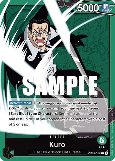 Kuro - OP03-021 (Normal, L)