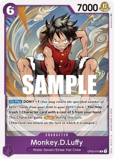Monkey.D.Luffy - OP03-070 (Foil, R)