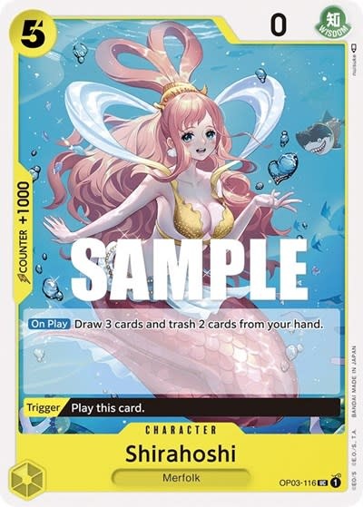 Shirahoshi - OP03-116 (Normal, UC)
