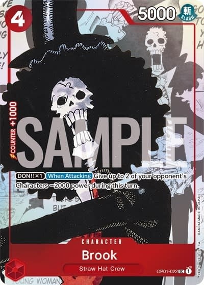 Brook - OP01-022 (Alternate Art) (Foil, PR)