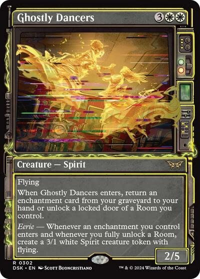 Ghostly Dancers (Showcase) - 302 (Foil, R)