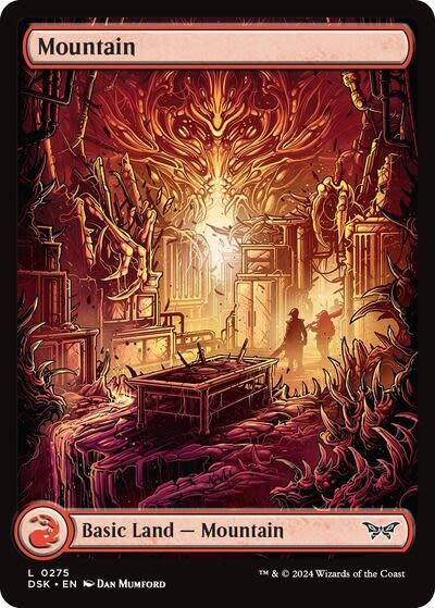 Mountain (275) - Full Art (Foil, L) (DSK)