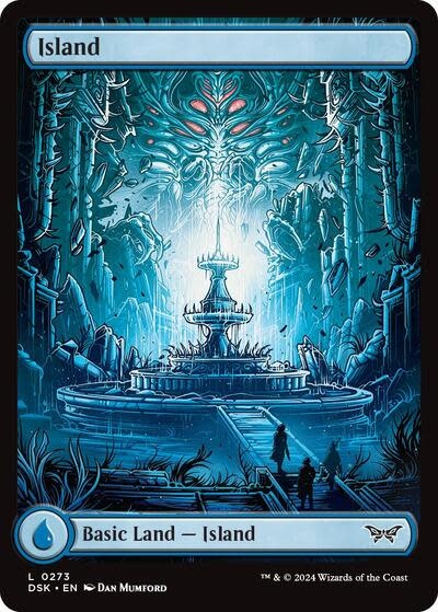 Island (273) - Full Art (Foil, L)