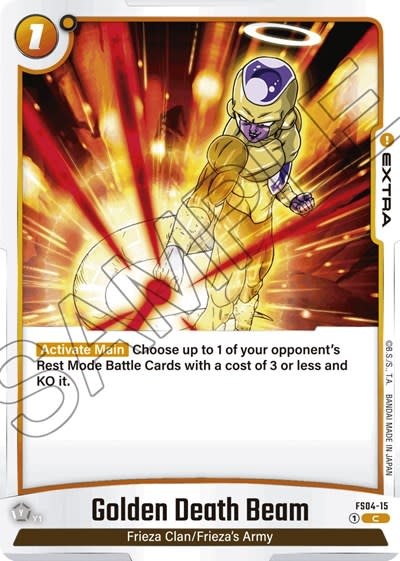 Golden Death Beam - FS04-15 (Normal, Common)
