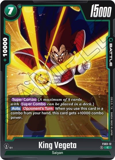 King Vegeta - FS03-12 (Normal, Common)