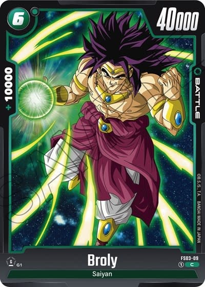 Broly - FS03-09 (Normal, Common)