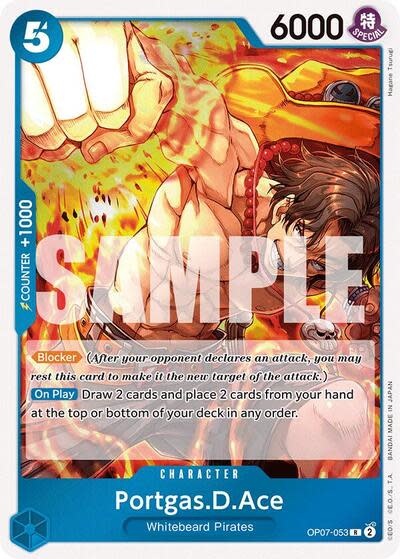 Portgas.D.Ace (053) - OP07-053 (Foil, R)