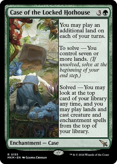 Case of the Locked Hothouse - 155 (Normal, R)