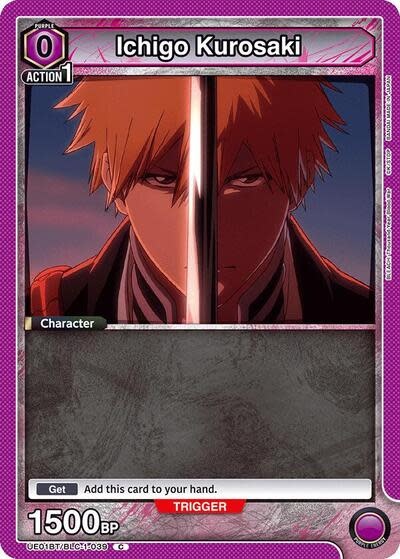 Ichigo Kurosaki (039) - UE01BT/BLC-1-039 (Normal, Common)