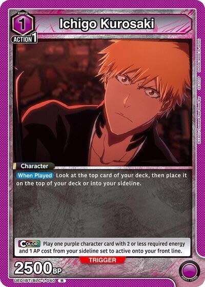 Ichigo Kurosaki (040) - UE01BT/BLC-1-040 (Foil, Rare)