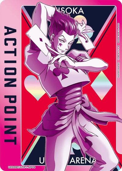 Action Point Card (AP04) (Hisoka) - UE02BT/HTR-1-AP04 (Normal, Action Point)