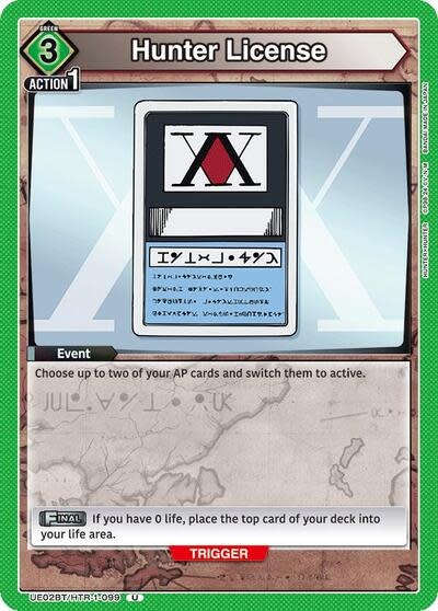 Hunter License - UE02BT/HTR-1-099 (Normal, Uncommon)