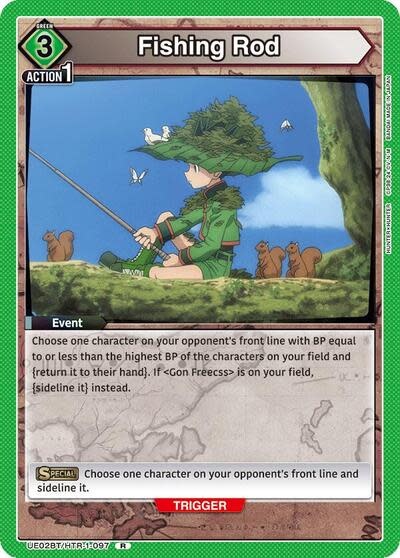 Fishing Rod - UE02BT/HTR-1-097 (Foil, Rare)