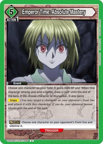 Emperor Time: Absolute Mastery - UE02BT/HTR-1-096 (Normal, Uncommon)