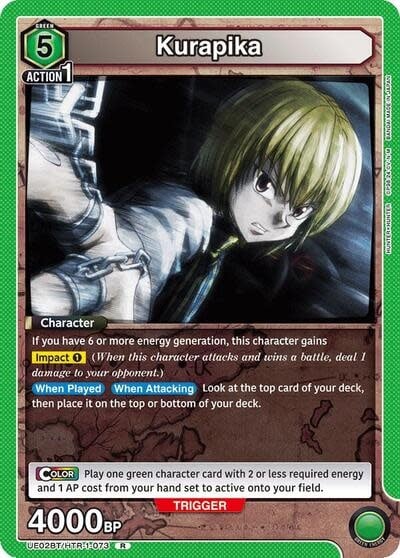 Kurapika (073) - UE02BT/HTR-1-073 (Foil, Rare)
