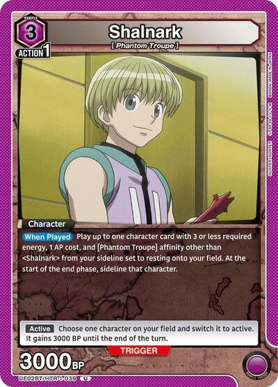 Shalnark - UE02BT/HTR-1-039 (Normal, Uncommon)